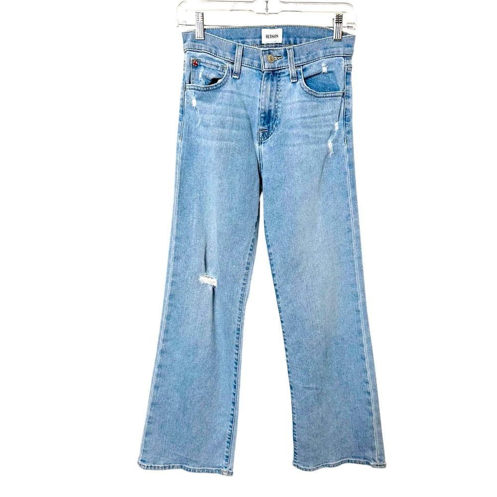 Vintage Hudson Jeans Light Blue Flare Pants